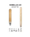 BOMBILLA LED VINTAGE AMBAR  T30 – 30cm - E27 – 7W - 2400K